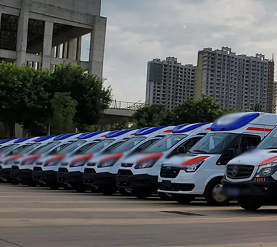 蓬安县服务车队展示